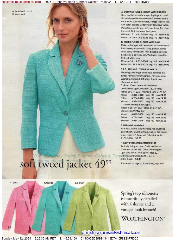 2005 JCPenney Spring Summer Catalog, Page 92