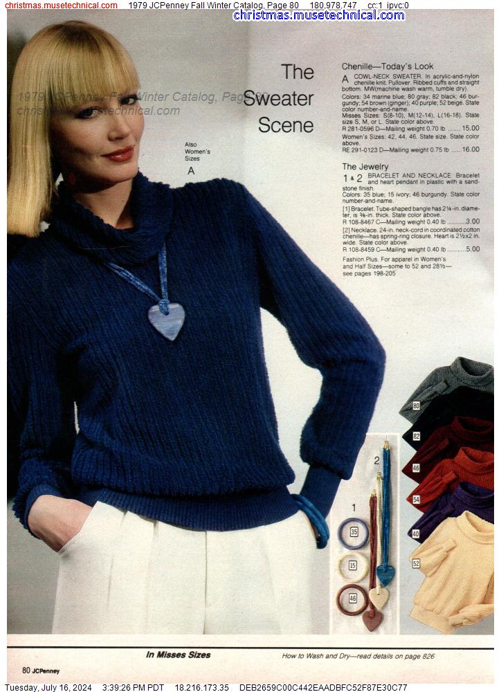 1979 JCPenney Fall Winter Catalog, Page 80