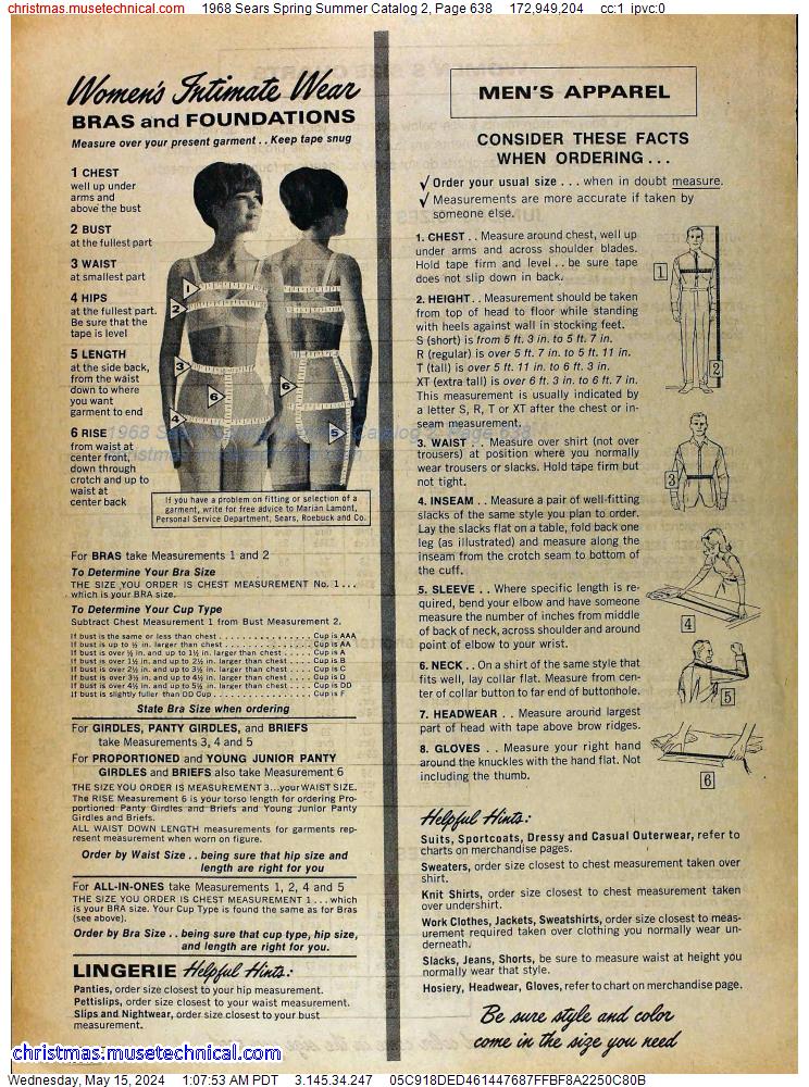 1968 Sears Spring Summer Catalog 2, Page 638