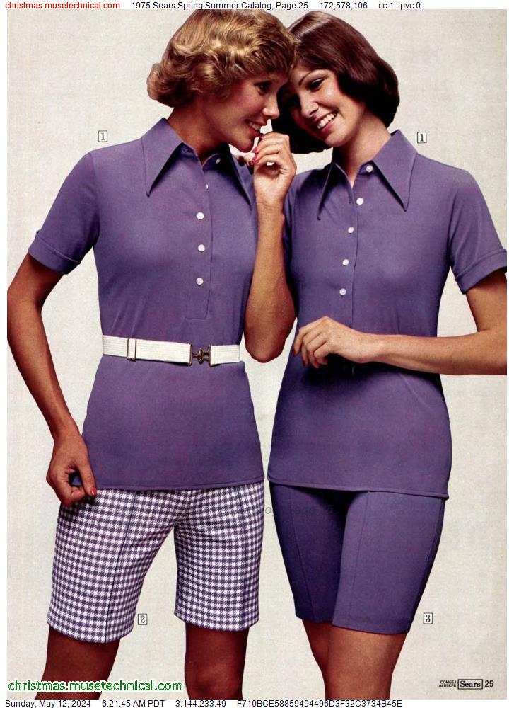 1975 Sears Spring Summer Catalog, Page 25