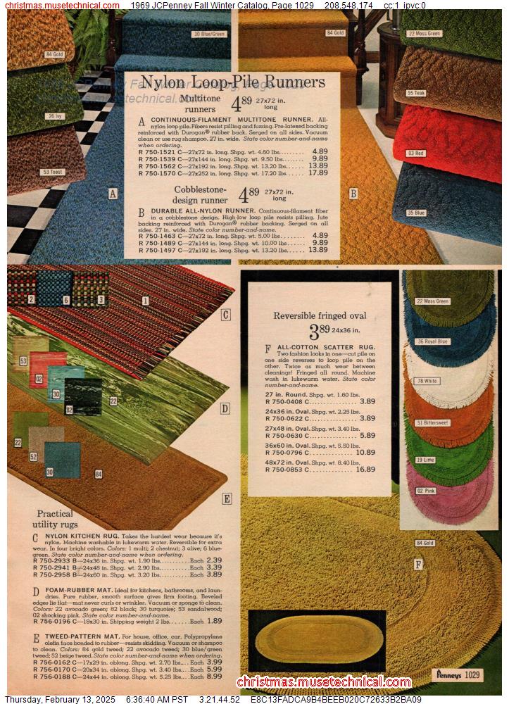 1969 JCPenney Fall Winter Catalog, Page 1029