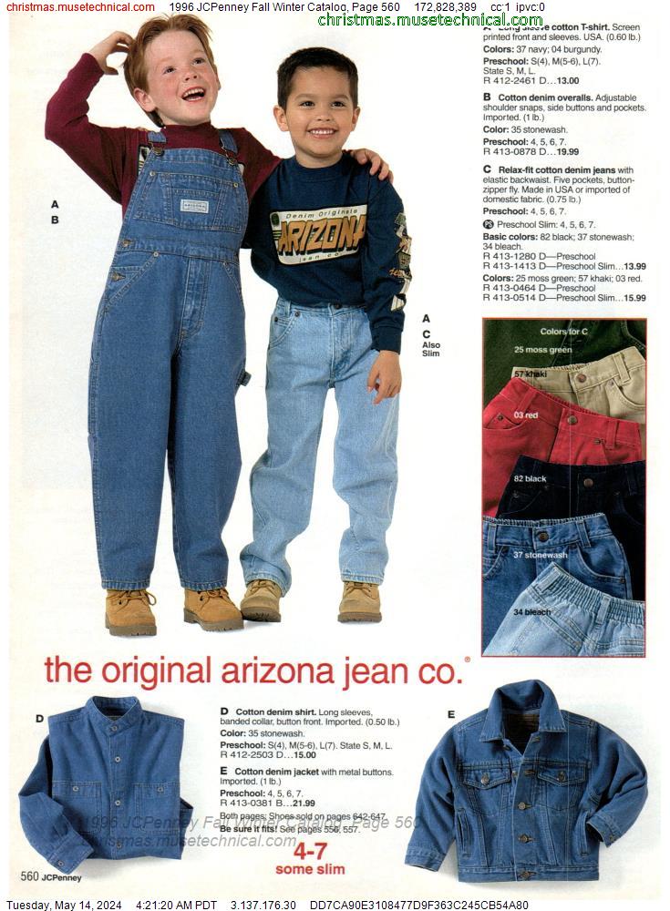 1996 JCPenney Fall Winter Catalog, Page 560