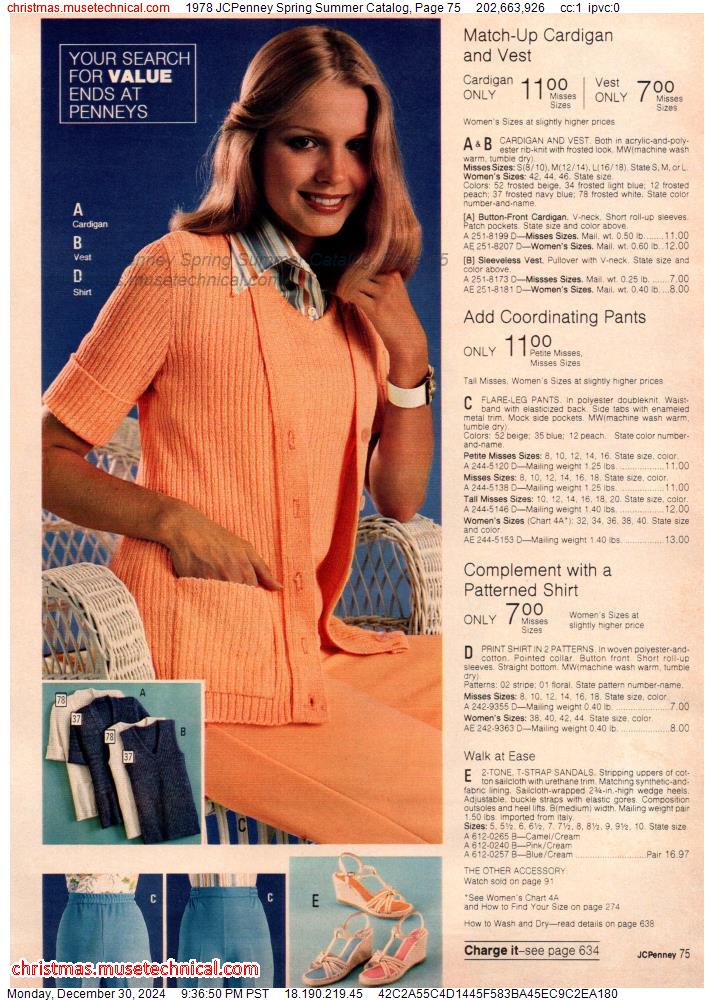 1978 JCPenney Spring Summer Catalog, Page 75