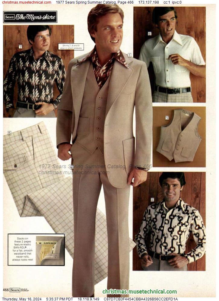 1977 Sears Spring Summer Catalog, Page 466