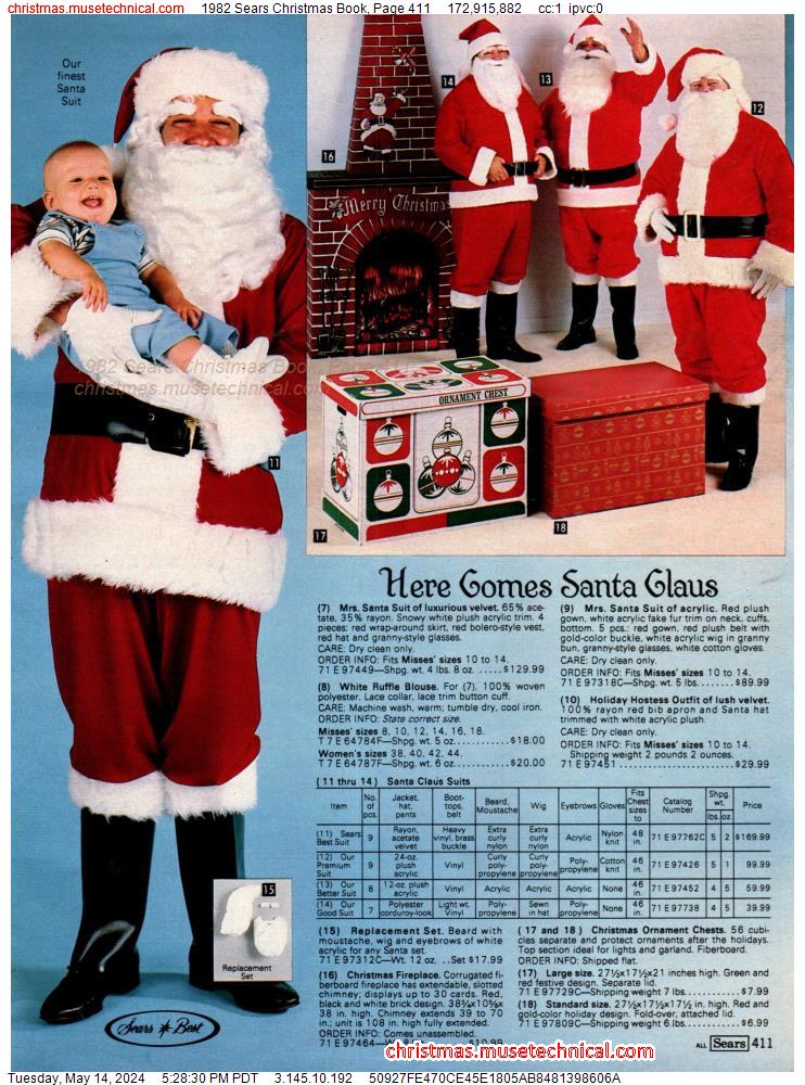 1982 Sears Christmas Book, Page 411