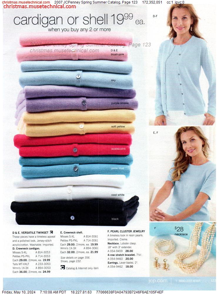 2007 JCPenney Spring Summer Catalog, Page 123