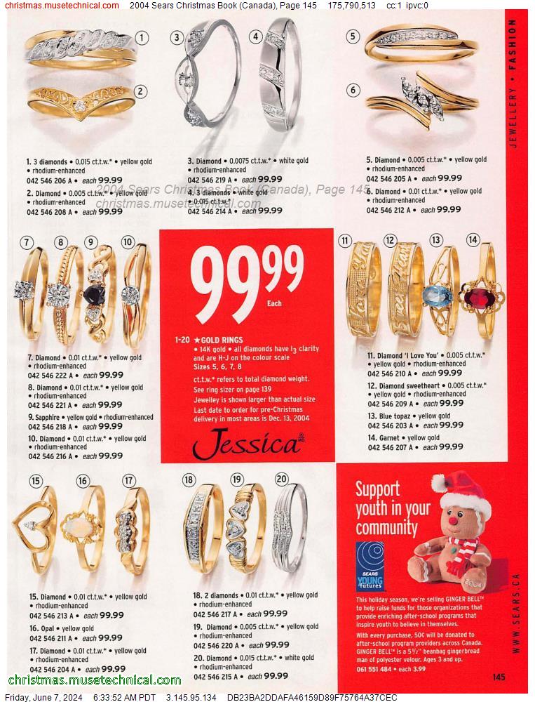 2004 Sears Christmas Book (Canada), Page 145