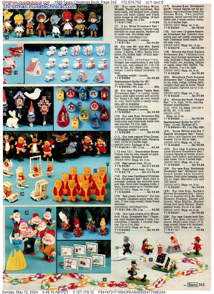 1980 Sears Christmas Book, Page 345