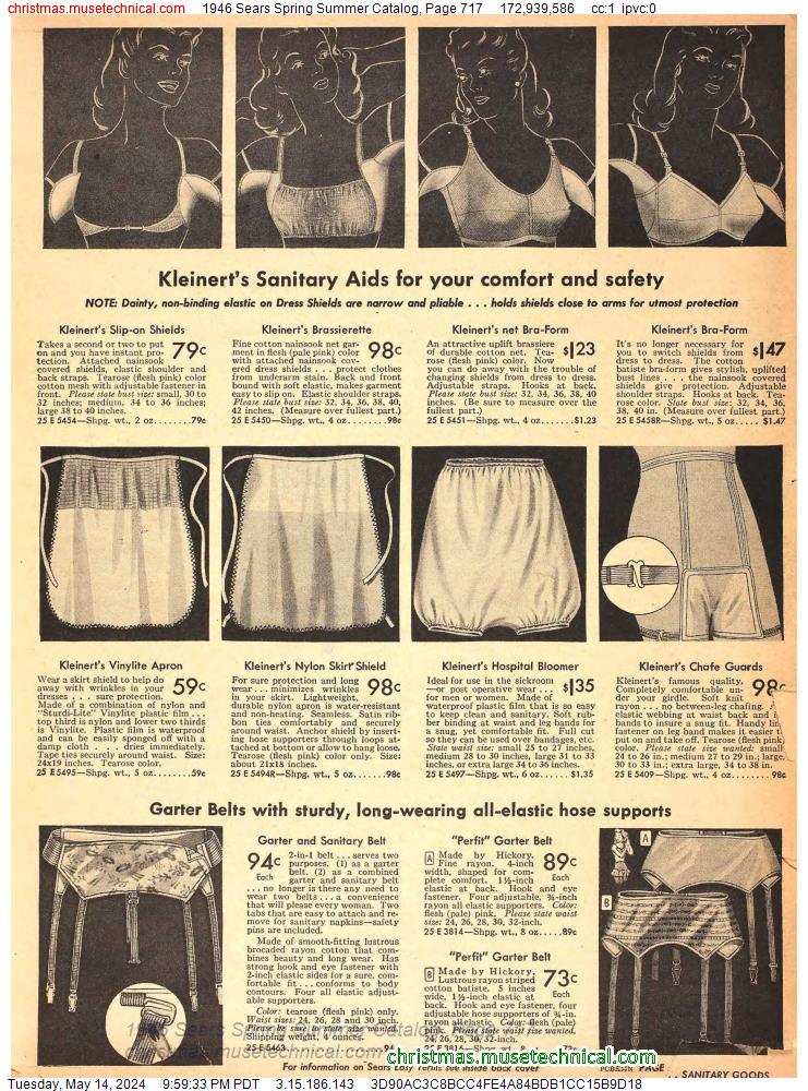 1946 Sears Spring Summer Catalog, Page 717