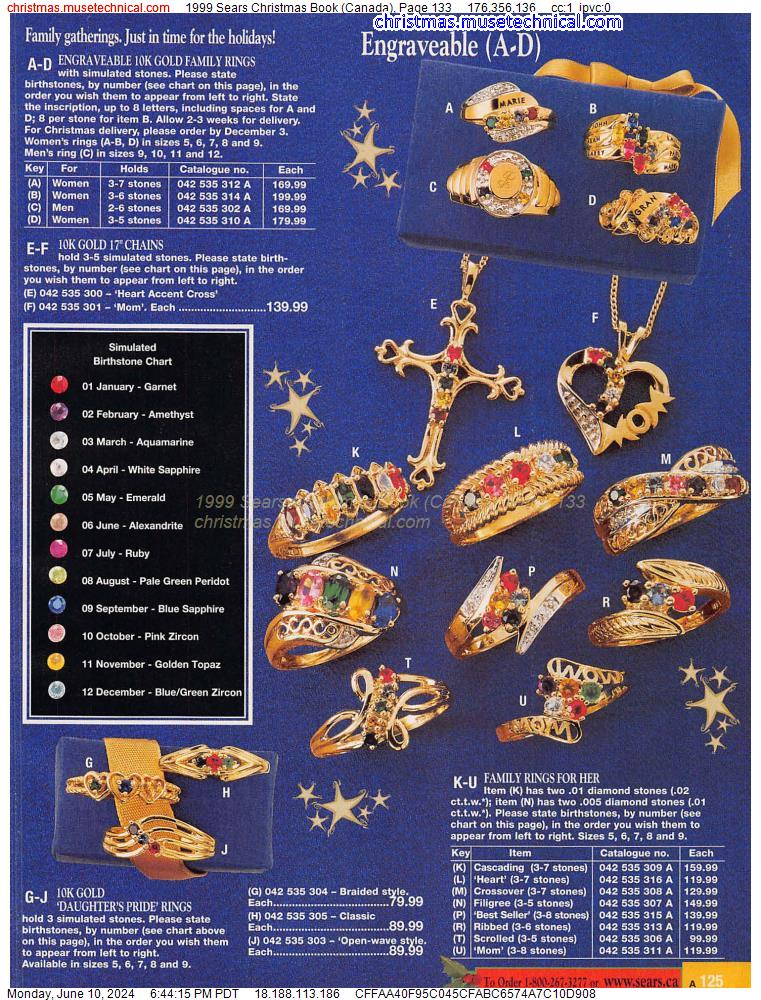 1999 Sears Christmas Book (Canada), Page 133
