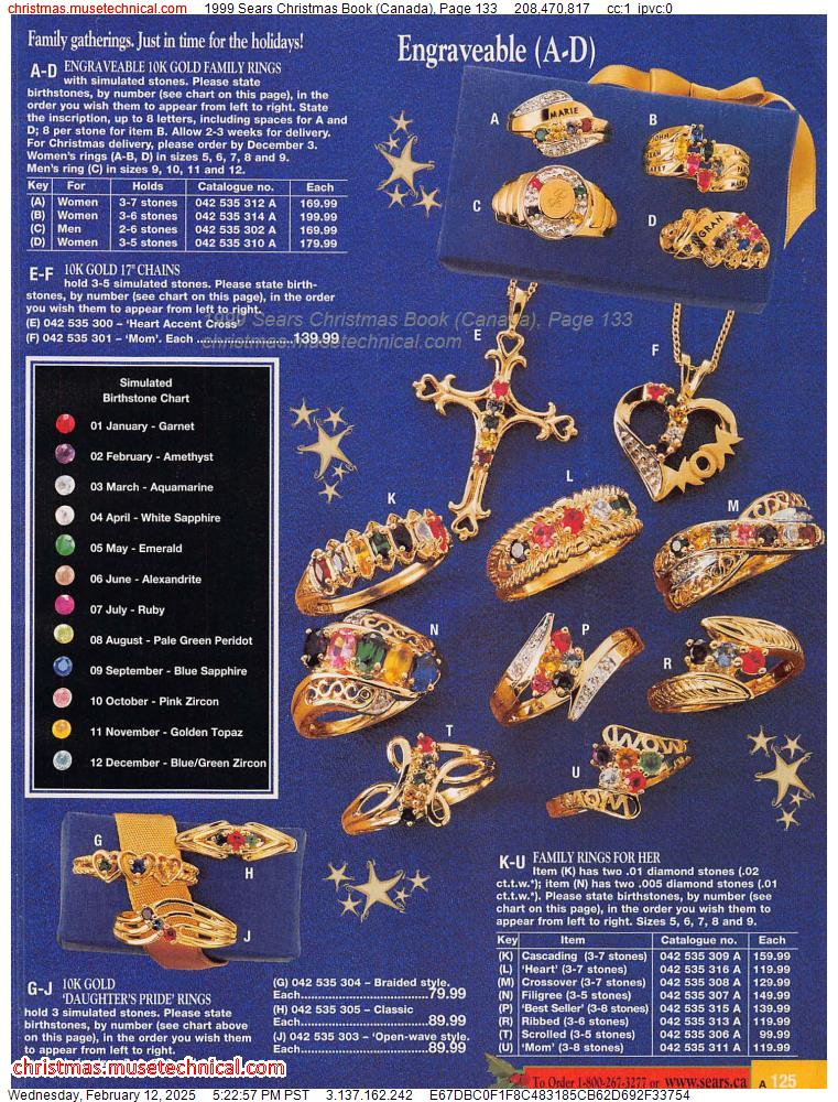 1999 Sears Christmas Book (Canada), Page 133