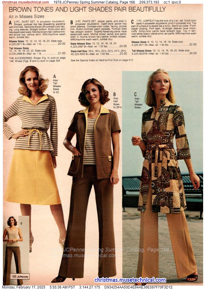 1978 JCPenney Spring Summer Catalog, Page 166