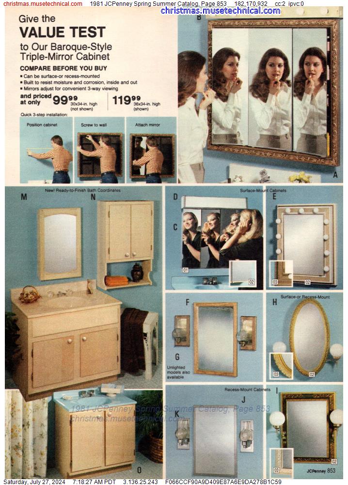 1981 JCPenney Spring Summer Catalog, Page 853