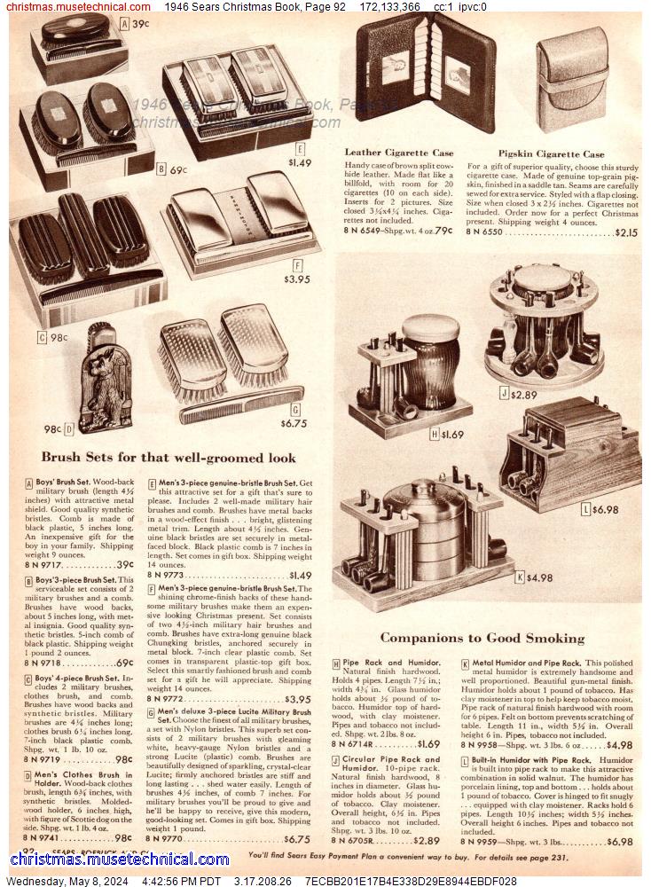 1946 Sears Christmas Book, Page 92