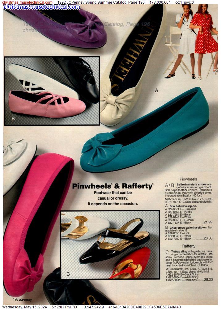 1992 JCPenney Spring Summer Catalog, Page 196