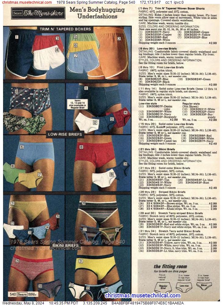 1978 Sears Spring Summer Catalog, Page 540