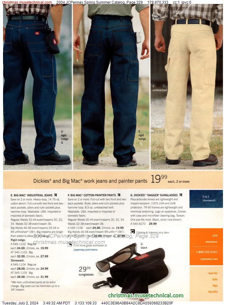 2004 JCPenney Spring Summer Catalog, Page 329