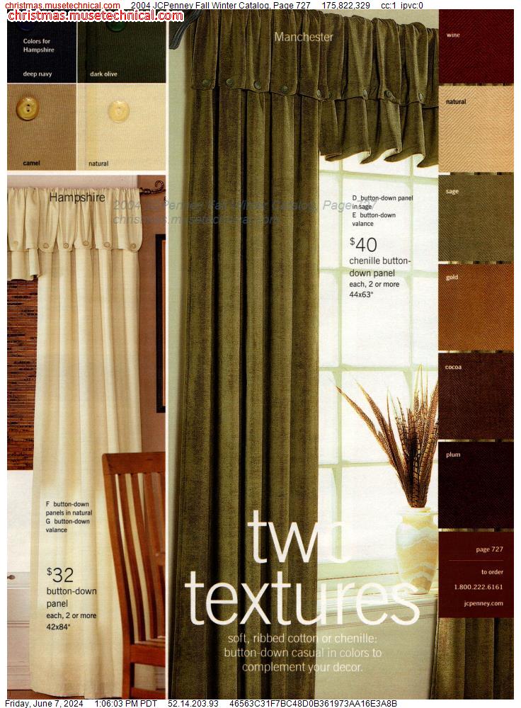 2004 JCPenney Fall Winter Catalog, Page 727