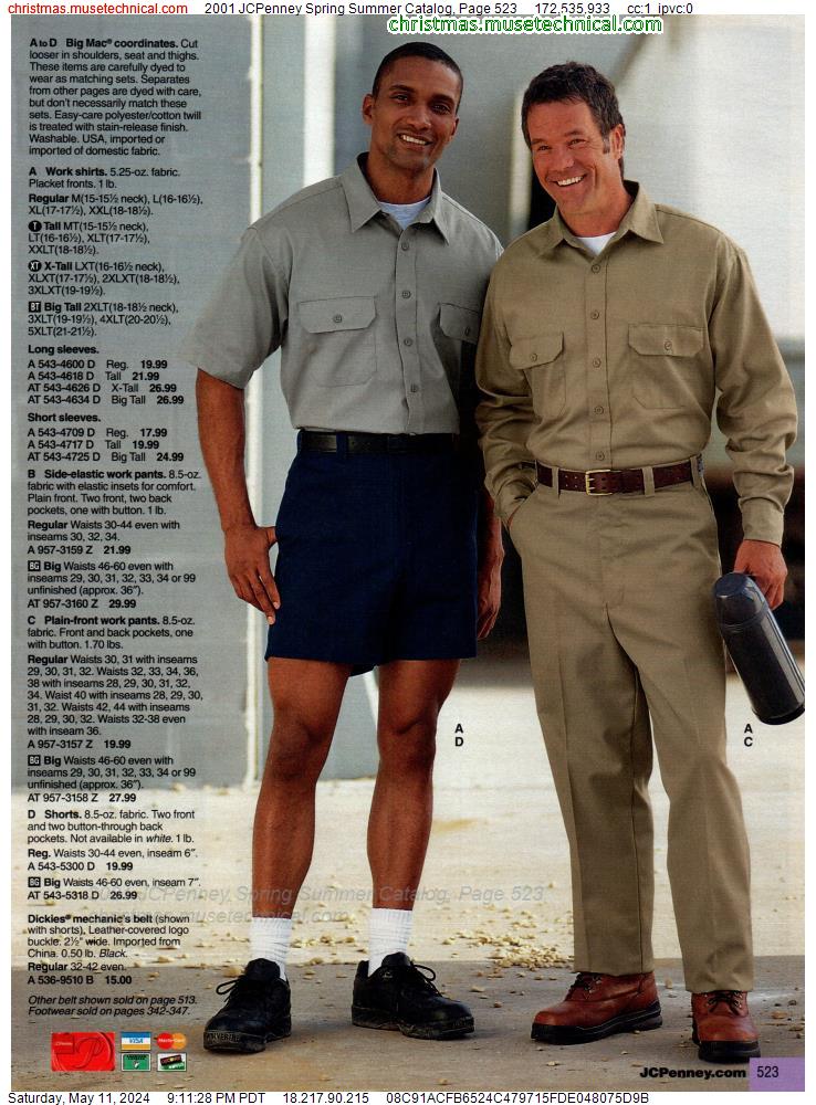 2001 JCPenney Spring Summer Catalog, Page 523