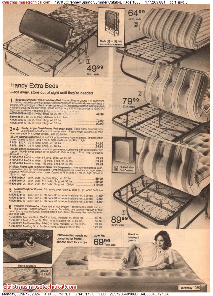 1979 JCPenney Spring Summer Catalog, Page 1085