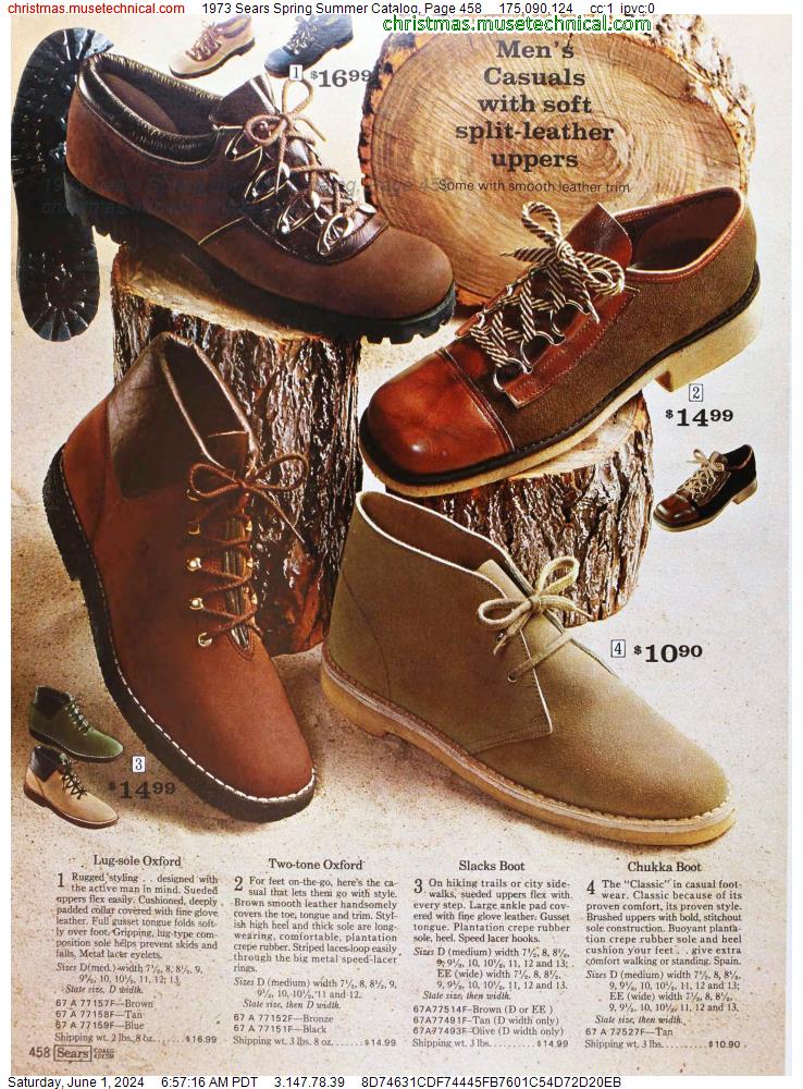 1973 Sears Spring Summer Catalog, Page 458