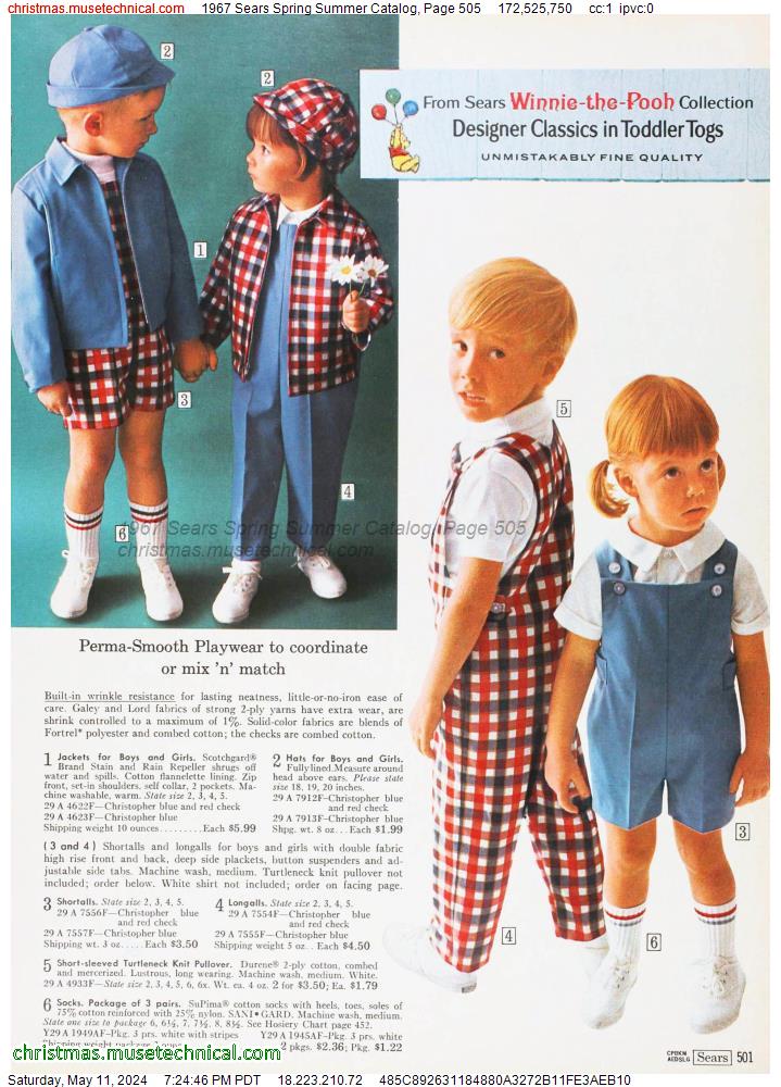 1967 Sears Spring Summer Catalog, Page 505