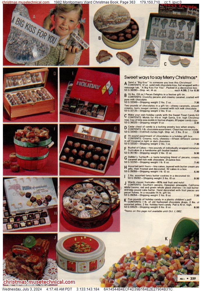 1982 Montgomery Ward Christmas Book, Page 363