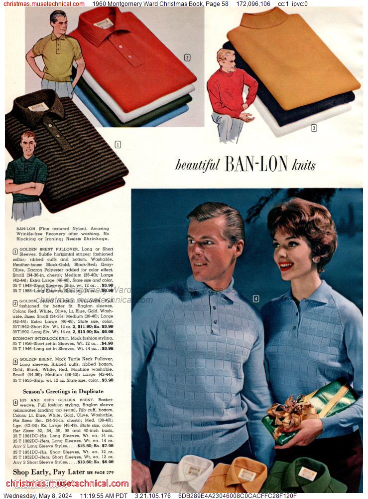 1960 Montgomery Ward Christmas Book, Page 58