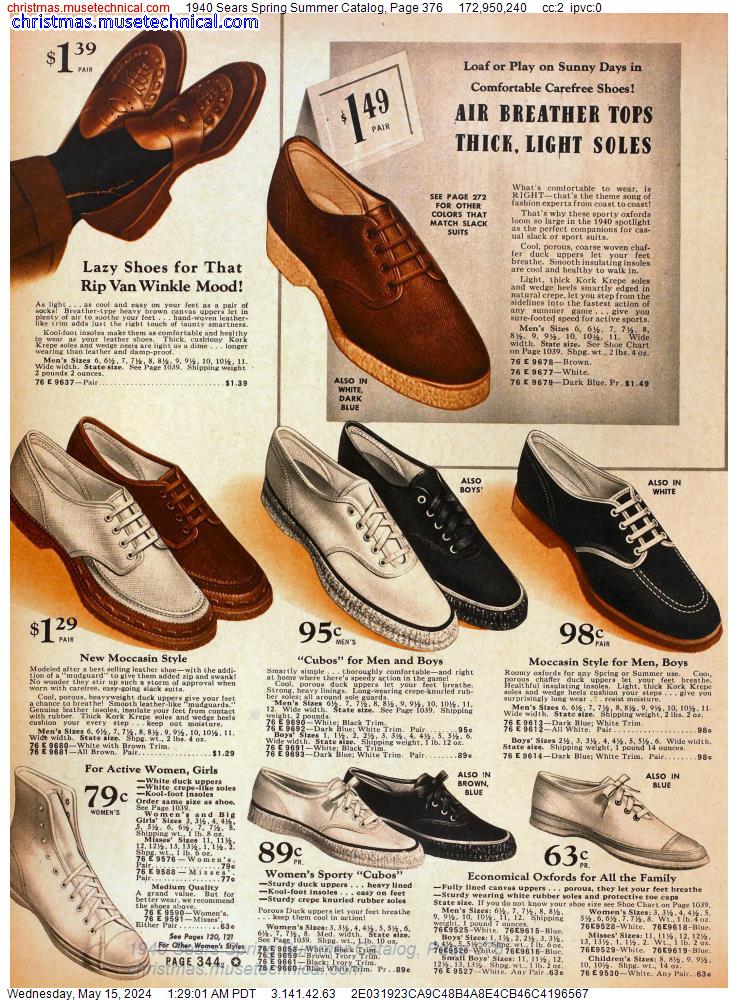 1940 Sears Spring Summer Catalog, Page 376
