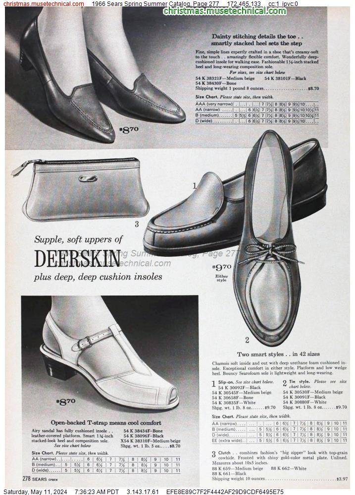 1966 Sears Spring Summer Catalog, Page 277