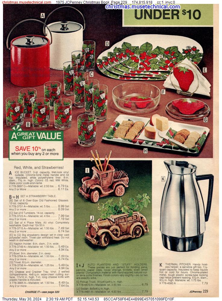1975 JCPenney Christmas Book, Page 229
