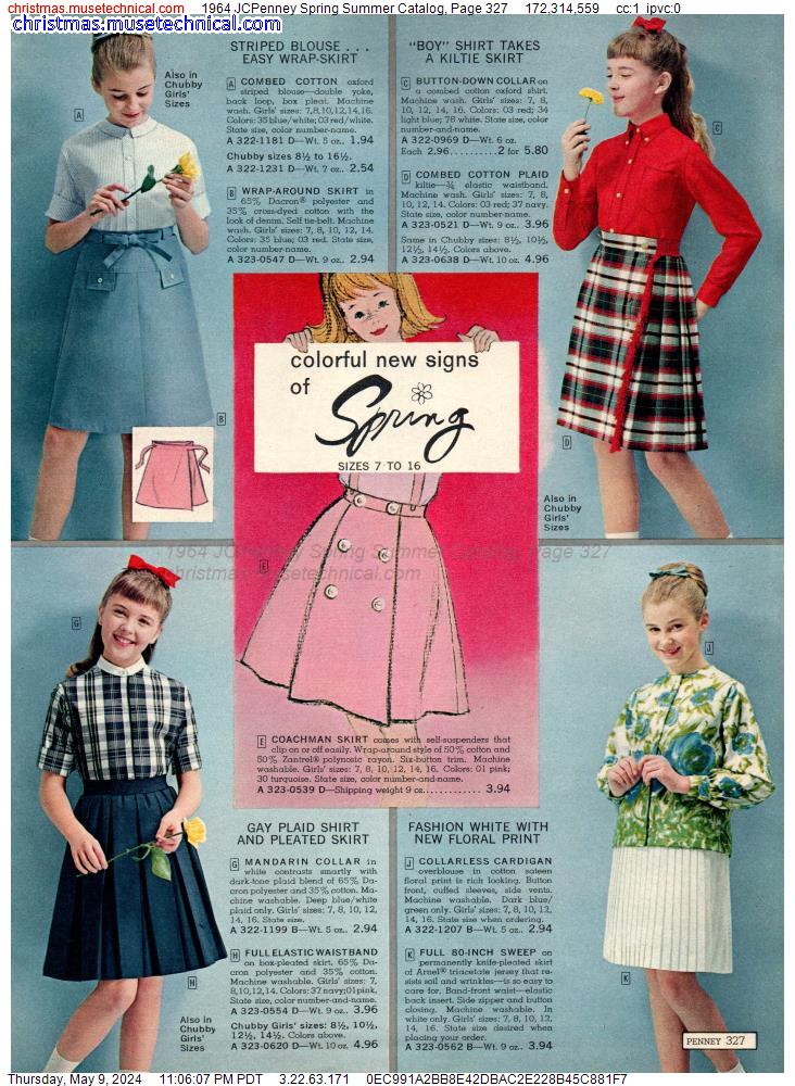 1964 JCPenney Spring Summer Catalog, Page 327