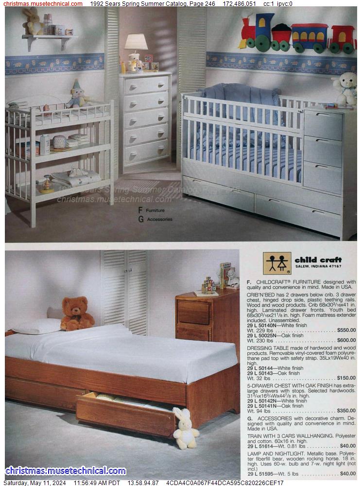 1992 Sears Spring Summer Catalog, Page 246