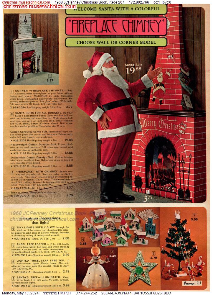 1968 JCPenney Christmas Book, Page 207