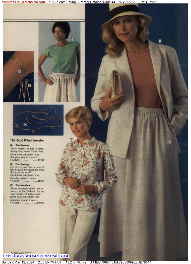 1979 Sears Spring Summer Catalog, Page 44