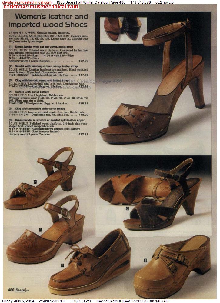1980 Sears Fall Winter Catalog, Page 486