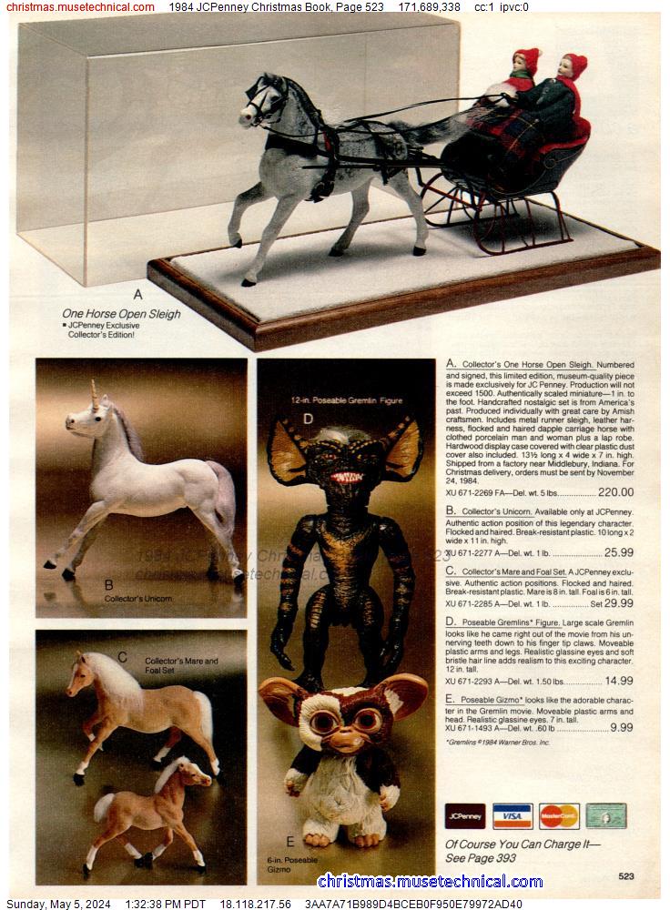 1984 JCPenney Christmas Book, Page 523