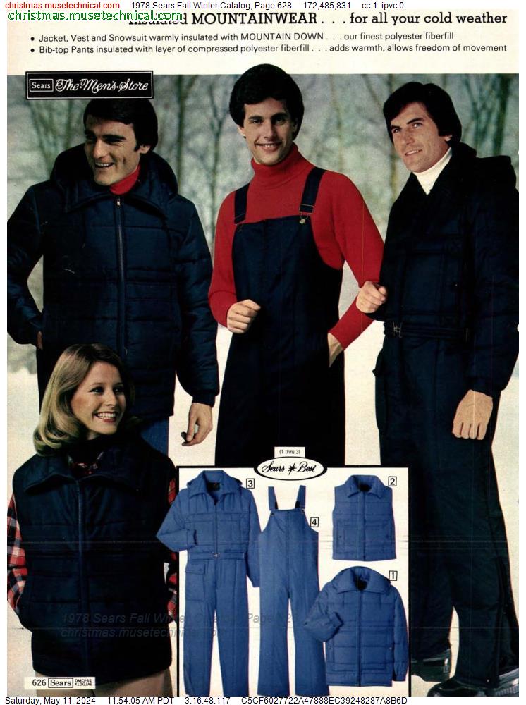 1978 Sears Fall Winter Catalog, Page 628