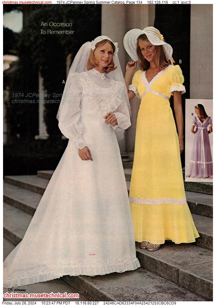 1974 JCPenney Spring Summer Catalog, Page 134