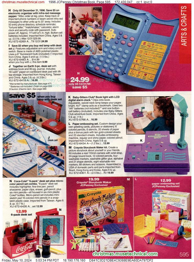 1996 JCPenney Christmas Book, Page 595