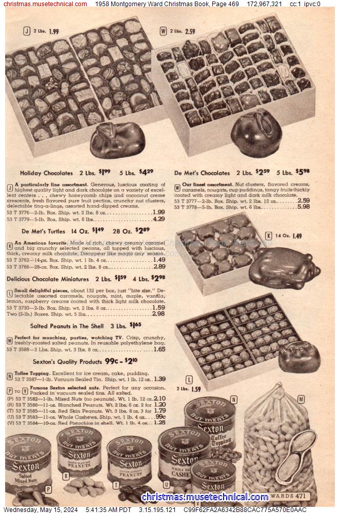 1958 Montgomery Ward Christmas Book, Page 469