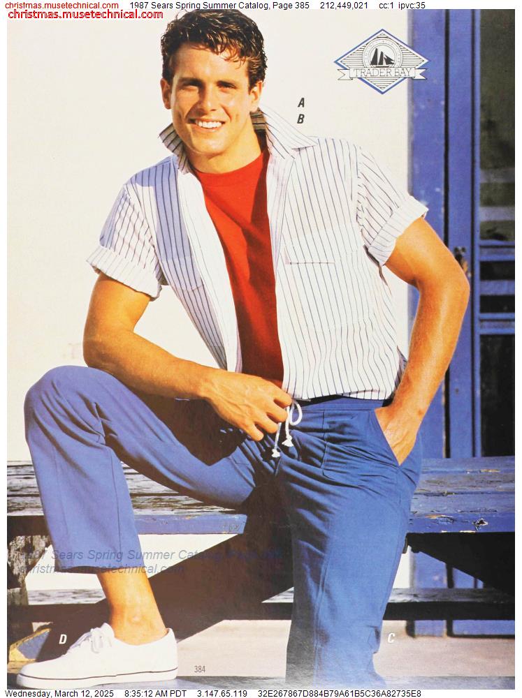 1987 Sears Spring Summer Catalog, Page 385