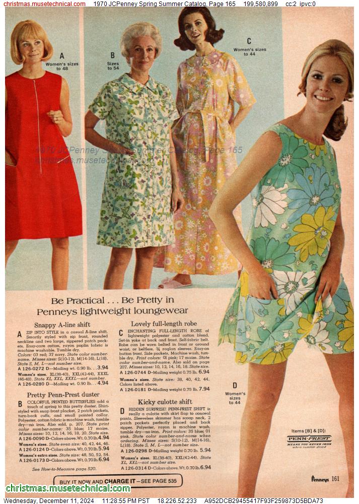 1970 JCPenney Spring Summer Catalog, Page 165