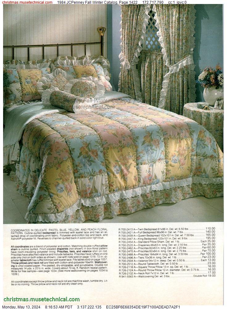 1984 JCPenney Fall Winter Catalog, Page 1422