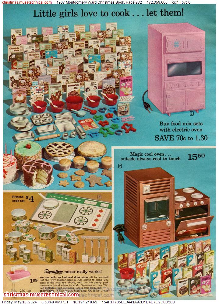 1967 Montgomery Ward Christmas Book, Page 232