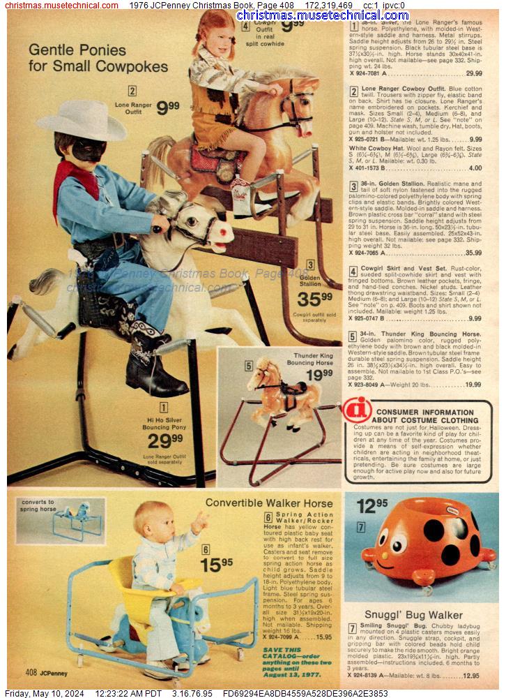 1976 JCPenney Christmas Book, Page 408