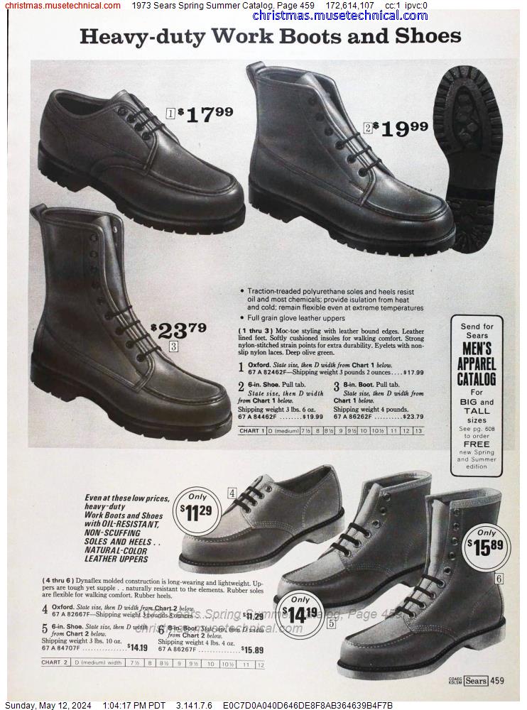 1973 Sears Spring Summer Catalog, Page 459