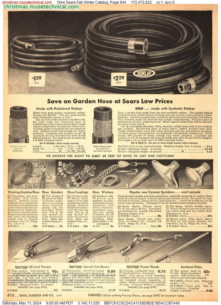 1944 Sears Fall Winter Catalog, Page 944