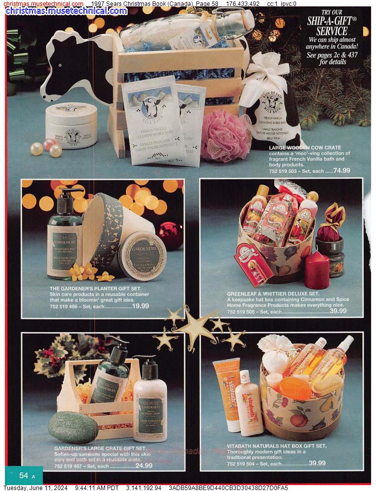 1997 Sears Christmas Book (Canada), Page 58