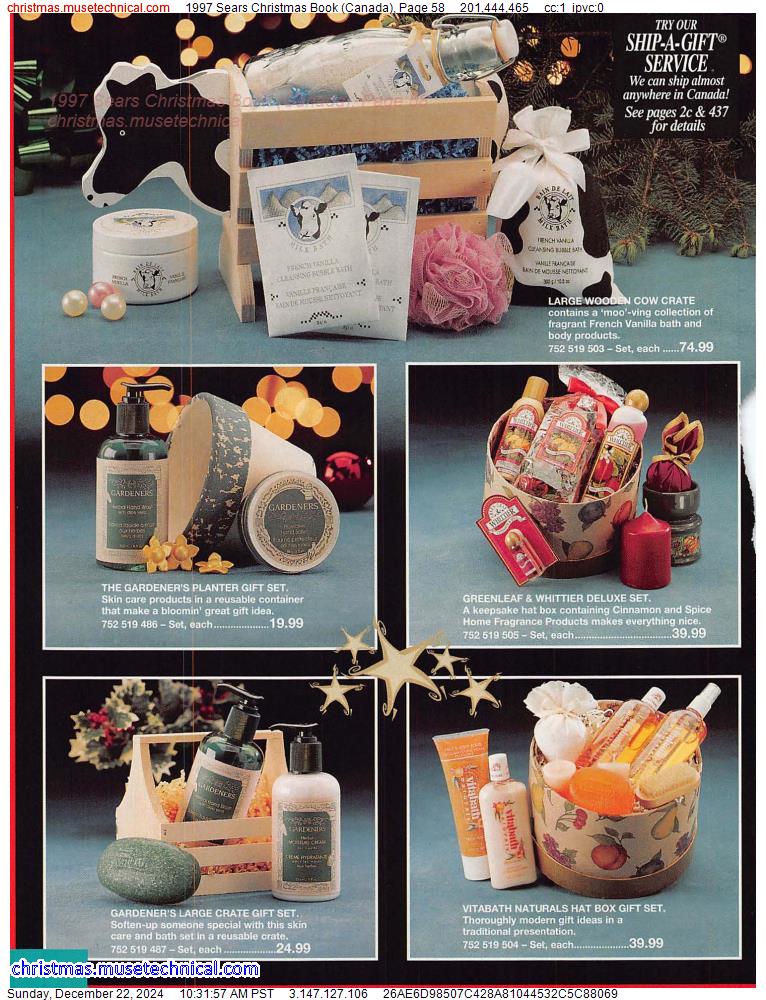 1997 Sears Christmas Book (Canada), Page 58